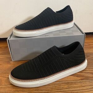 Vince Camuto Keamalla Knit Slip-On Sneakers Black size 11M NWT